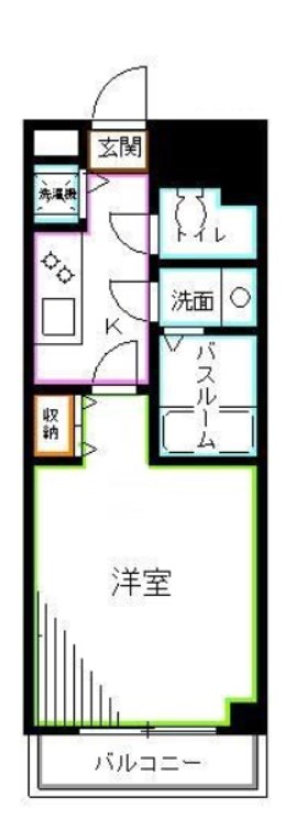 メゾン・ド・ヴィレ荻窪 間取り