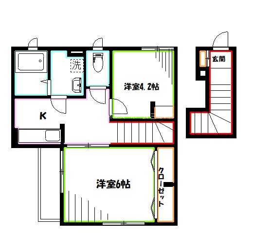 ガーデンヴィラ深大寺Ⅲ　 間取り