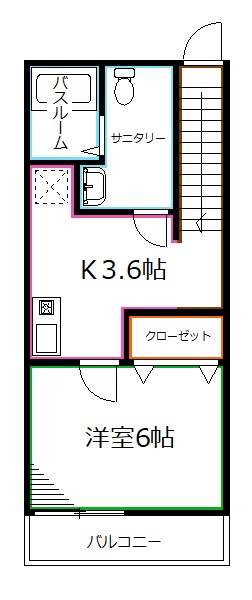 b&rsquo;CASA　Kodaira 間取り
