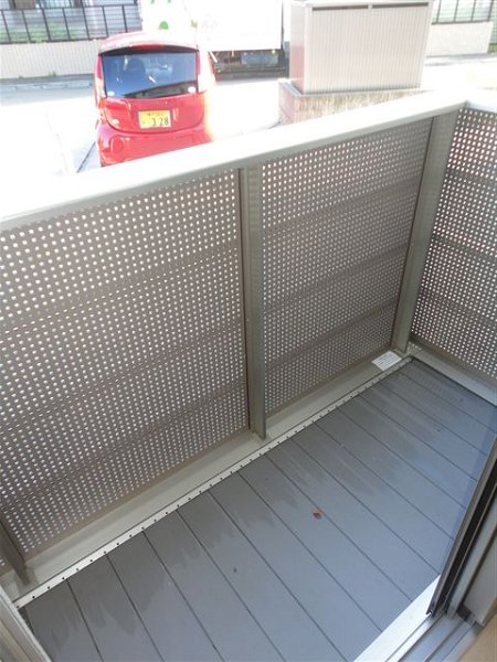 プランドール国立 ベランダ