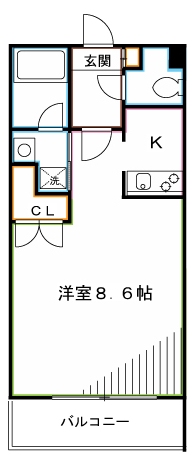 ソレアード武蔵野 間取り