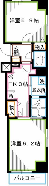第７千代鶴ビル 間取り