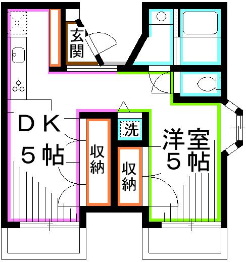 サンハイツ 間取り
