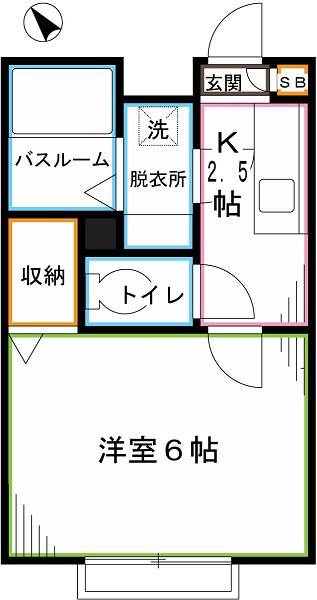 フォレスターナ 間取り