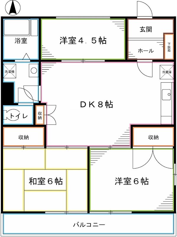 第五荒田ビル 間取り