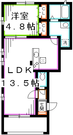ラ・エスポワール西荻窪 間取り