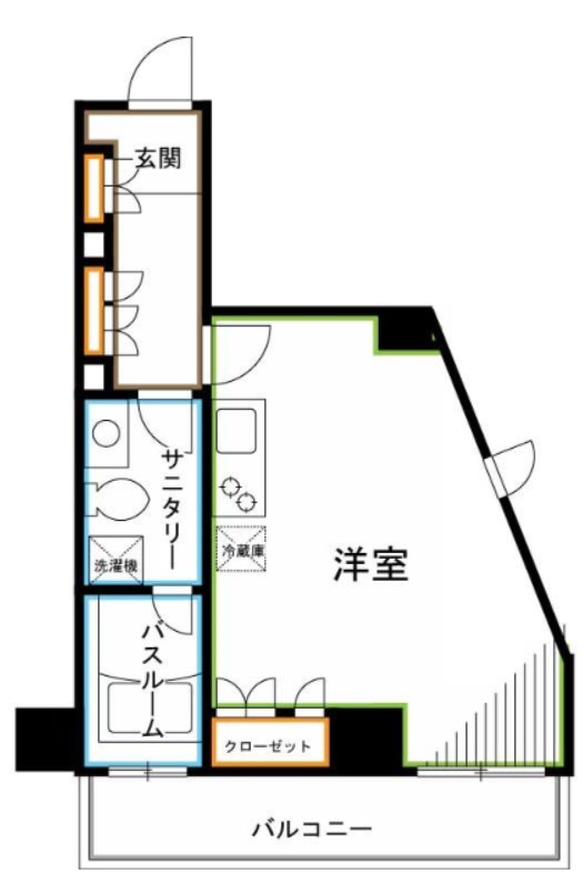 プライムアーバン西荻窪Ⅱ 間取り