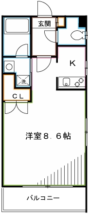 ソレアード武蔵野  間取り