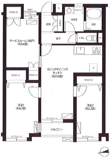 Lsレジデンス高円寺   間取り