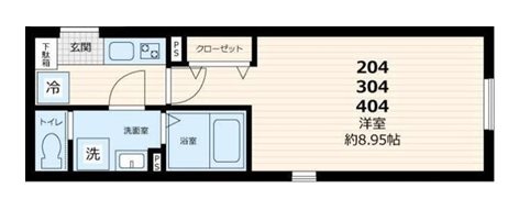 ゲート　レジデンスミタカ 間取り