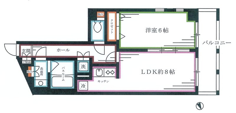 レ・ベント高円寺（Le Vent高円寺） 間取り