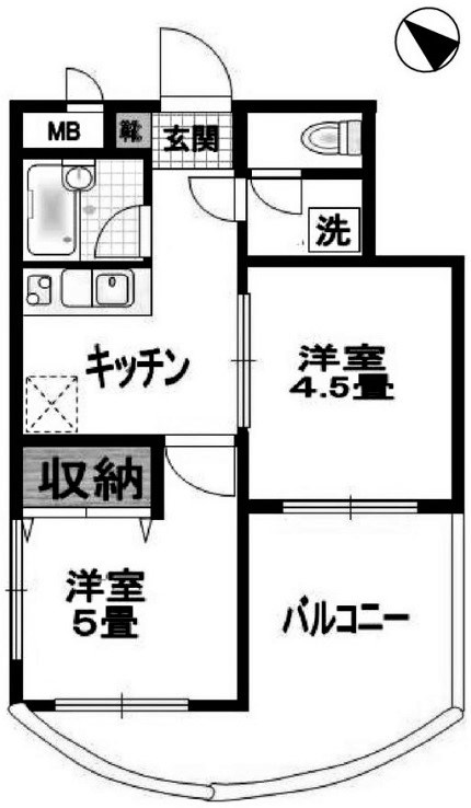 ヴィア武蔵小金井 間取り