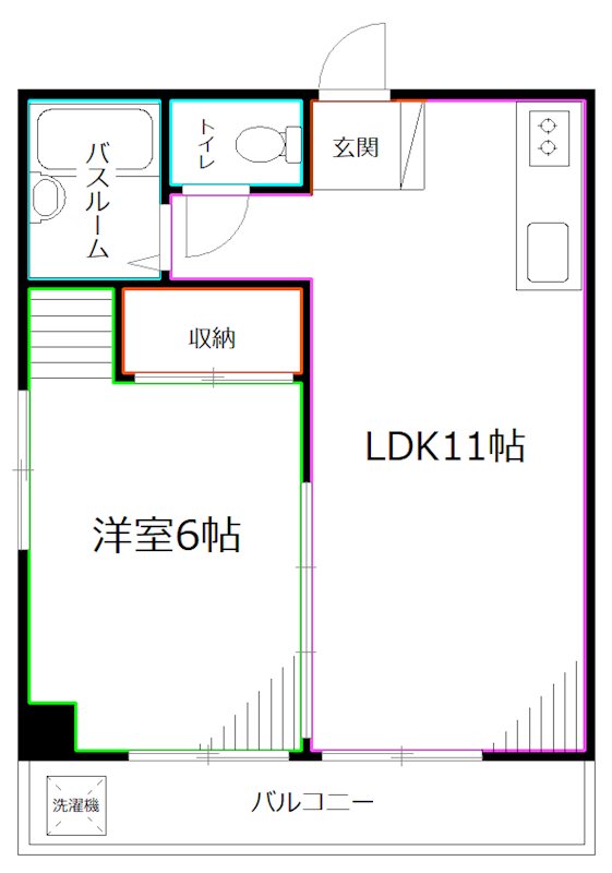 ソレイユ荻窪Ⅰ 間取り