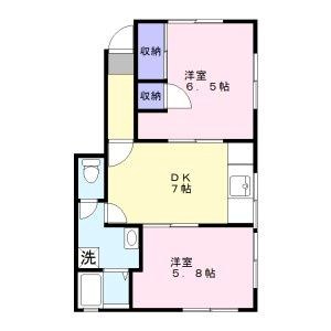 グリーンコーポ 間取り図