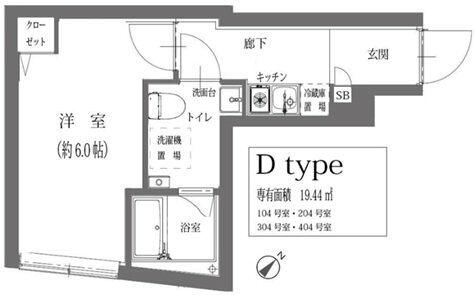 MAXIV　basic　荻窪 間取り