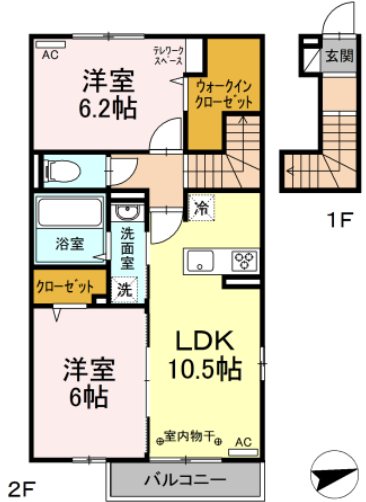 ウォールナッツガーデン 間取り