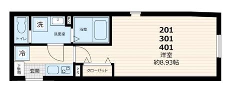 ゲート　レジデンスミタカ 間取り