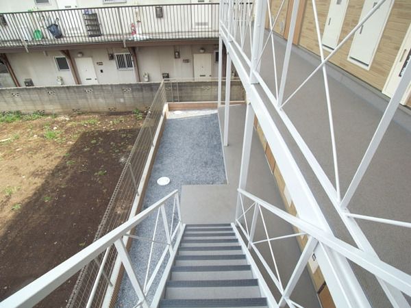 T&amp;amp;Fアパートメント ベランダ