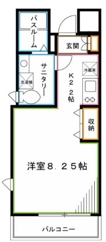 シティーコート荻窪 間取り