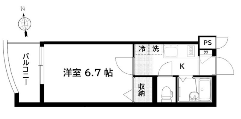 ラ・フローラ武蔵野Ⅵ 間取り