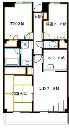 パークハイムF 間取り