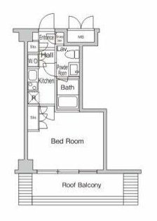 プライムアーバン西荻窪Ⅱ 間取り