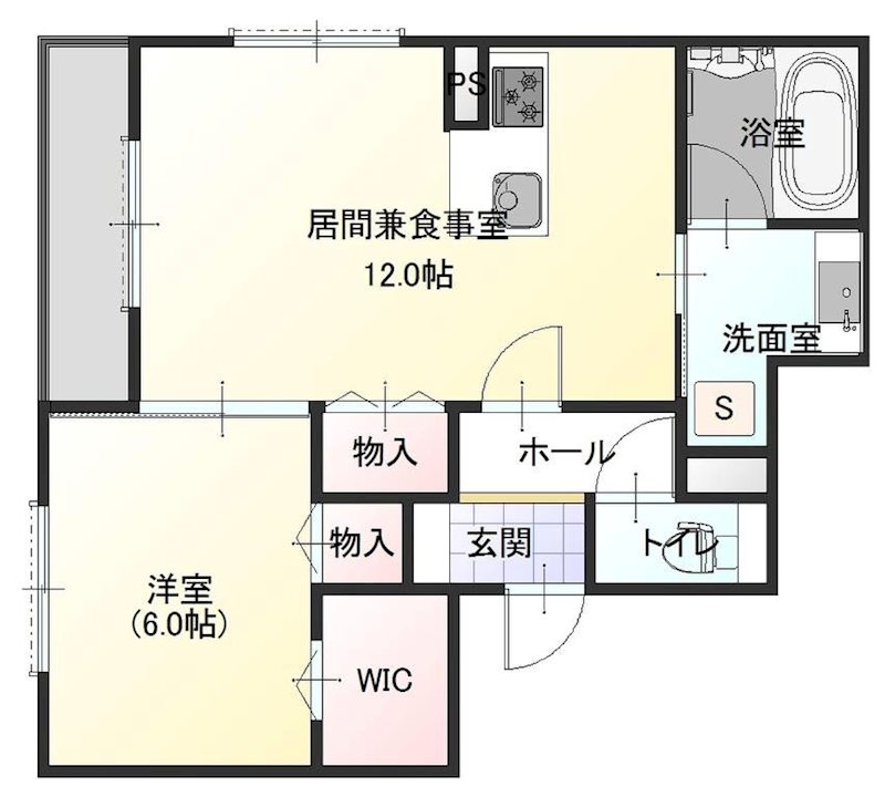 La Felice（ラ フェリーチェ） 間取り
