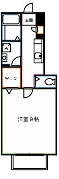 クレールC棟 間取り