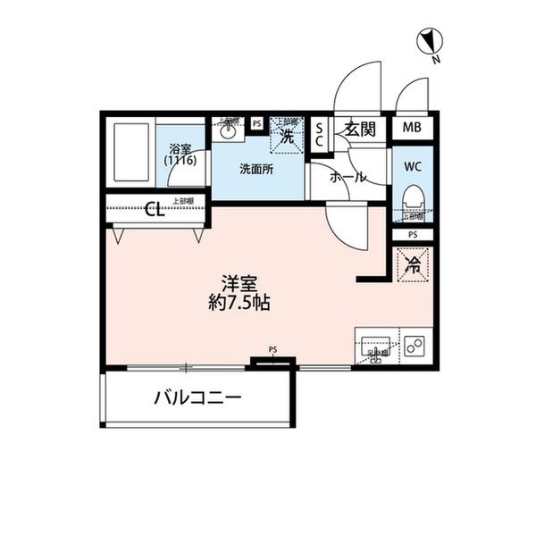 プレール・ドゥーク西荻窪 間取り