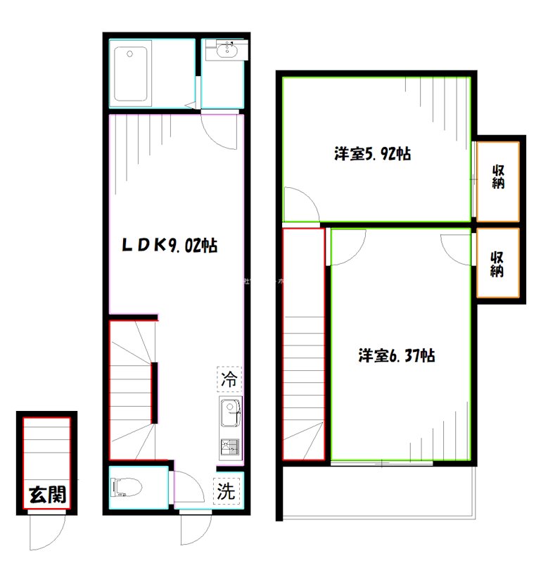 エクセラン吉祥寺 間取り
