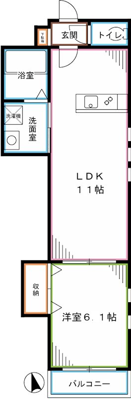 フォレスト リバー ハウス 間取り