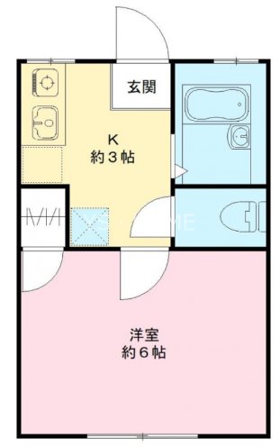 ハイツ蘭 間取り