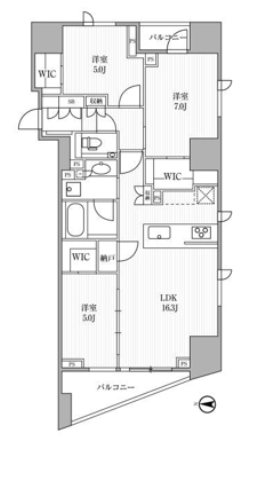 ディームス方南町 間取り