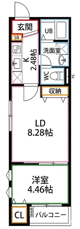 立川セイワレジデンスⅢ 間取り