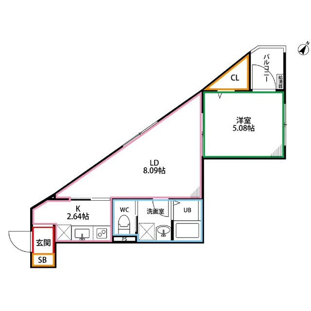 立川セイワレジデンスⅢ 間取り