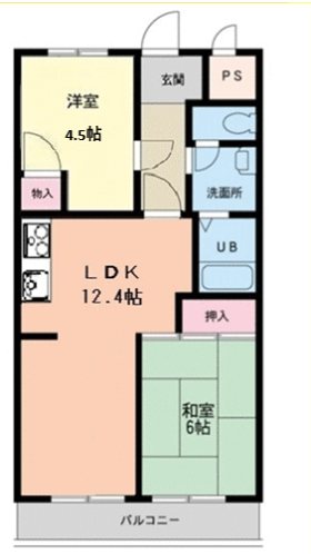 榎本第二コーポラス 間取り