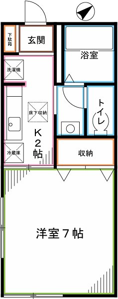 マリナ・デル・レイ 間取り図