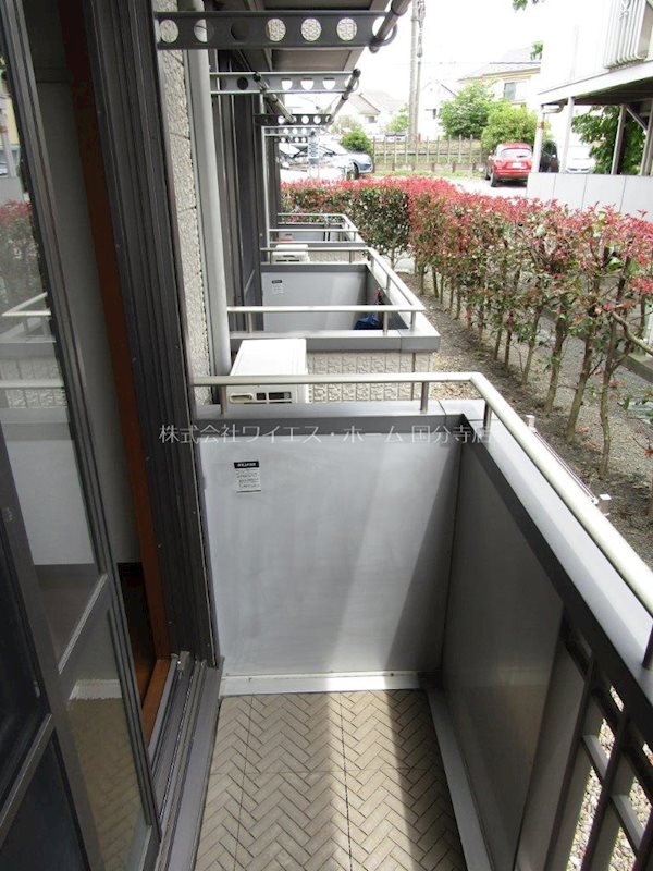 サンデューク恋ヶ窪Ⅱ ベランダ