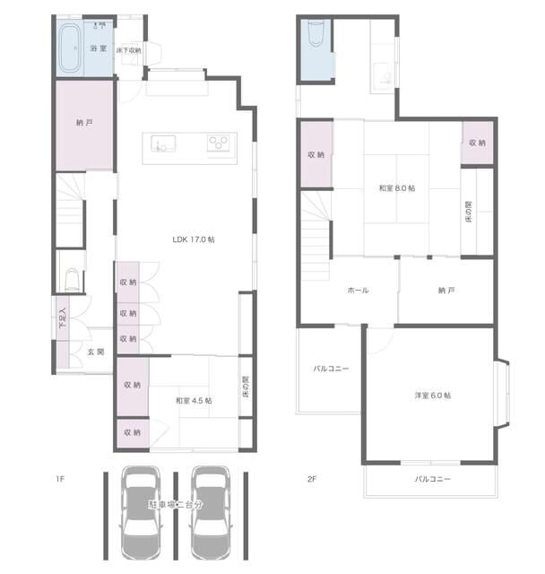 House Ogikubo　C棟 間取り