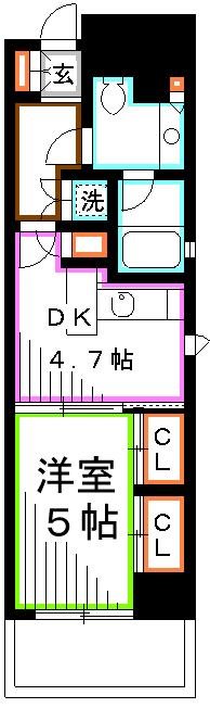 藤和シティスクエア三鷹駅前 間取り