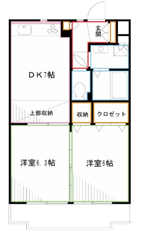 レジディア吉祥寺 間取り