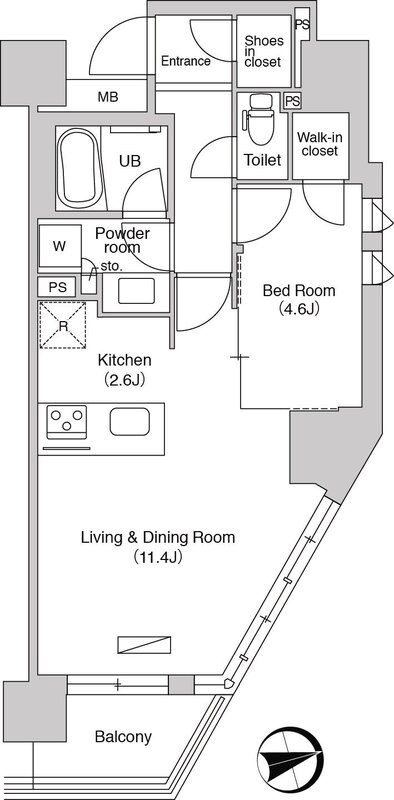 エミリブ石神井公園 間取り