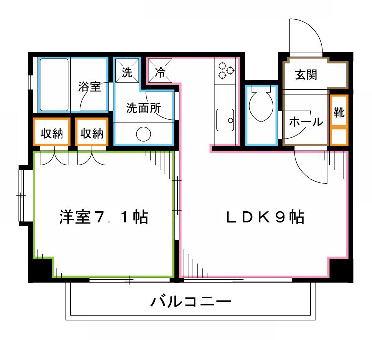 ガーデン中野 間取り