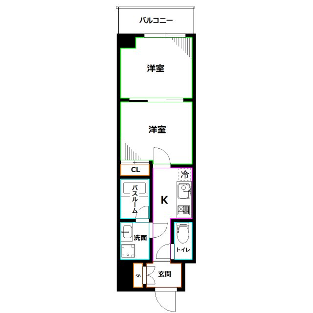 PREMIUM　CUBE　西荻窪＃ｍｏ 間取り
