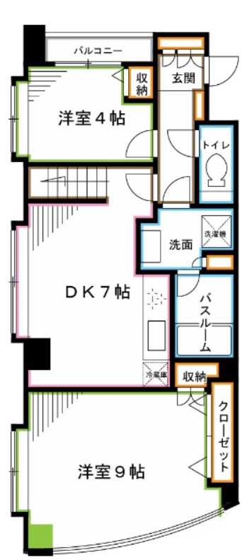 エルミタージュ荻窪 間取り