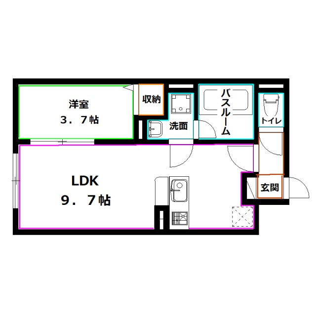 プロスタイルウェルス下井草 間取り