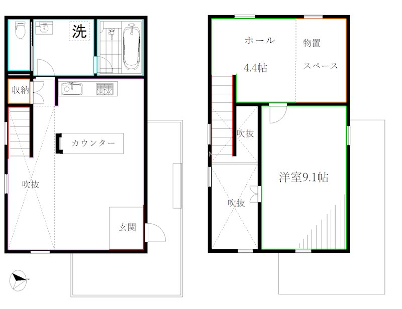 ラグーナテラス  間取り