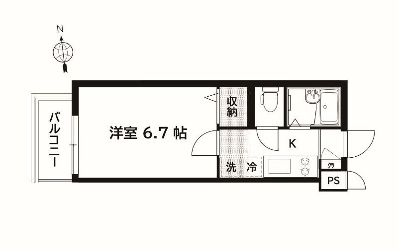 ラ・フローラ武蔵野Ⅵ 間取り
