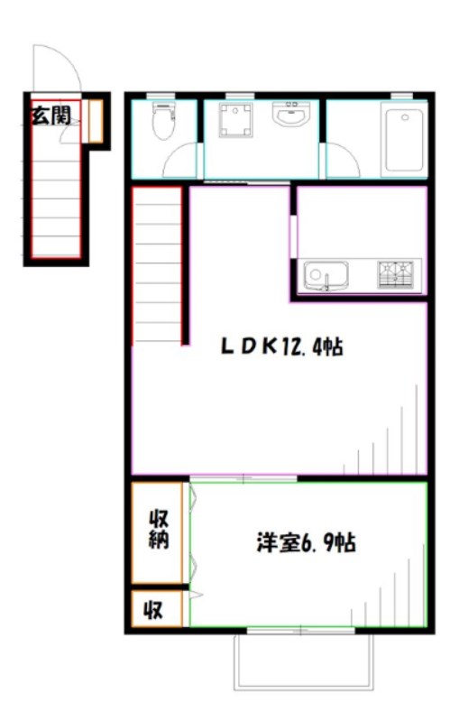 セントノース(St.North） 間取り