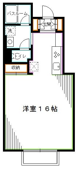 KOMORE bldg 間取り